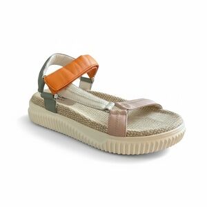 VOILE BLANCHE Lisa 20 Leather Multicolor Sandals